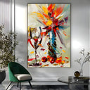 Quadro Stampa su Tela Tramonto nel Calice - CupidoDesign