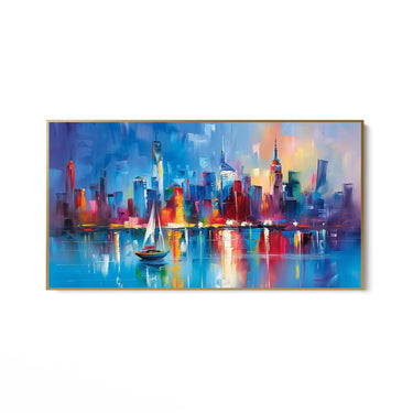 Quadro Stampa su Tela Tramonto Ribelle - CupidoDesign
