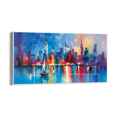 Quadro Stampa su Tela Tramonto Ribelle - CupidoDesign