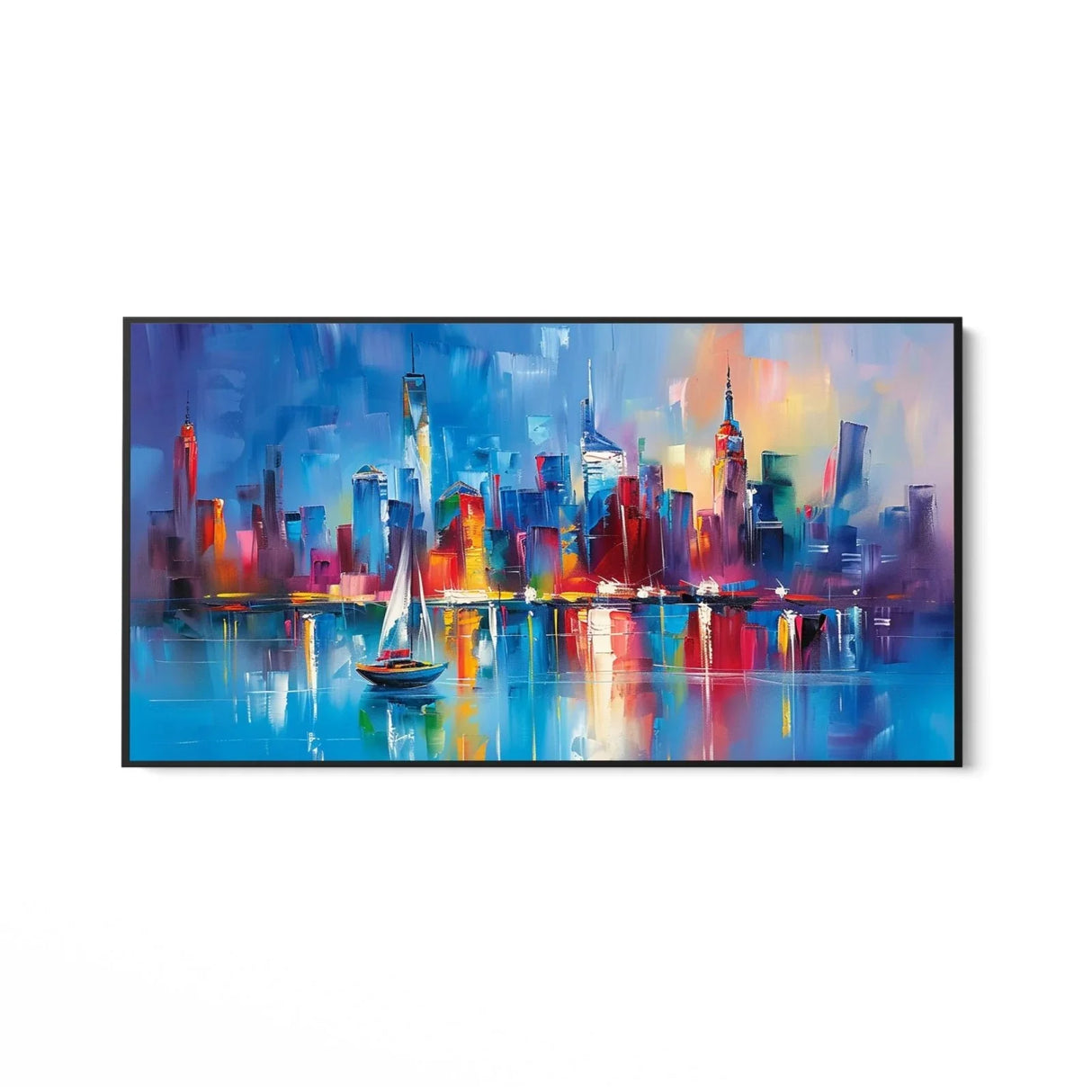 Quadro Stampa su Tela Tramonto Ribelle - CupidoDesign