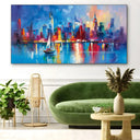 Quadro Stampa su Tela Tramonto Ribelle - CupidoDesign