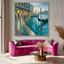 Quadro Stampa su Tela Tramonto Sognante - CupidoDesign