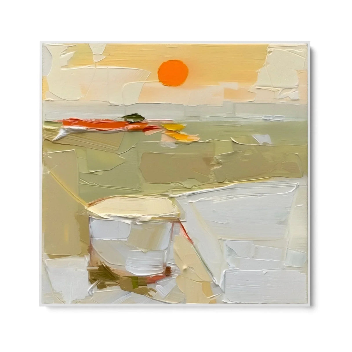 Quadro Stampa su Tela Tramonto su Tela - CupidoDesign