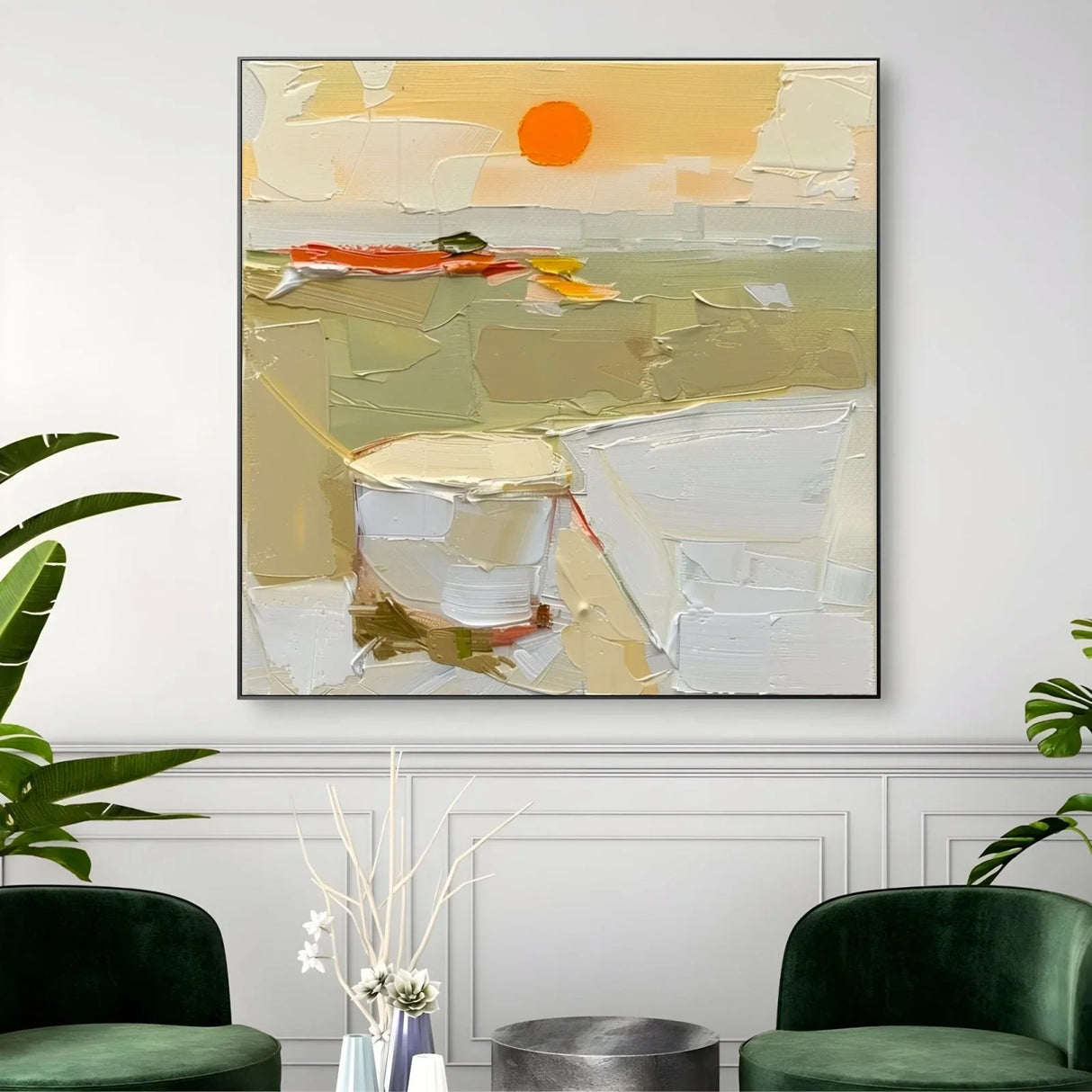 Quadro Stampa su Tela Tramonto su Tela - CupidoDesign