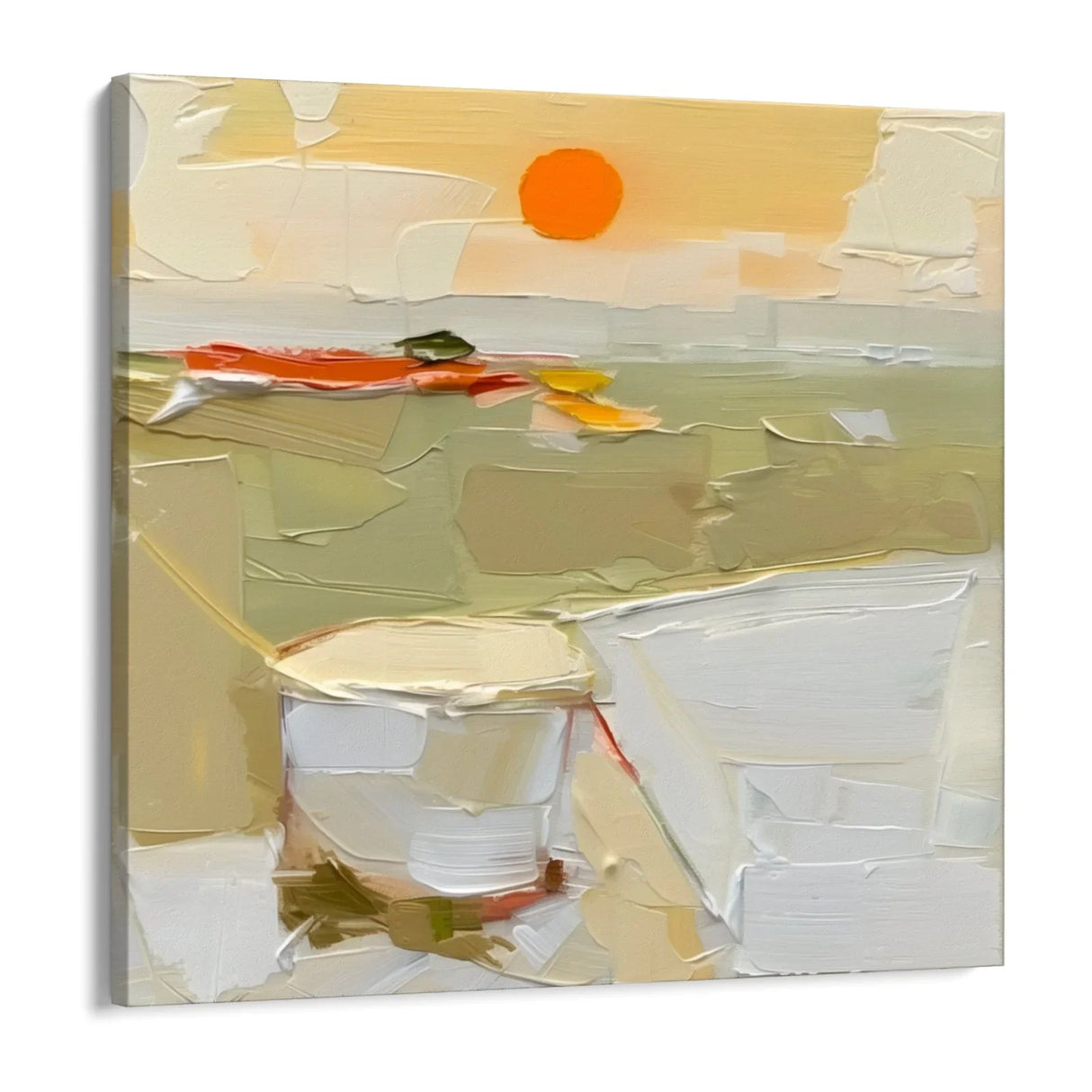 Quadro Stampa su Tela Tramonto su Tela - CupidoDesign
