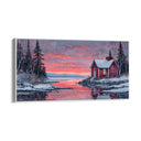 Quadro Stampa su Tela Tramonto sul ghiaccio - CupidoDesign