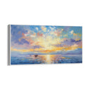 Quadro Stampa su Tela Tramonto sul mare - CupidoDesign