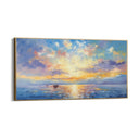 Quadro Stampa su Tela Tramonto sul mare - CupidoDesign