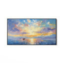 Quadro Stampa su Tela Tramonto sul mare - CupidoDesign