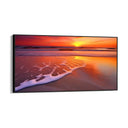 Quadro Stampa su Tela Tramonto sulla spiaggia - CupidoDesign