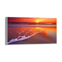 Quadro Stampa su Tela Tramonto sulla spiaggia - CupidoDesign