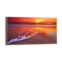 Quadro Stampa su Tela Tramonto sulla spiaggia - CupidoDesign