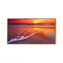 Quadro Stampa su Tela Tramonto sulla spiaggia - CupidoDesign
