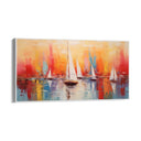 Quadro Stampa su Tela Tramonto tra le vele - CupidoDesign