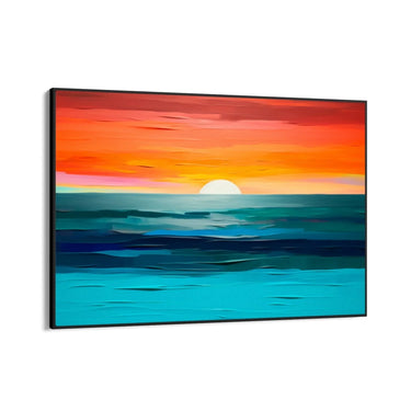 Quadro Stampa su Tela Tramonto vibrante - CupidoDesign