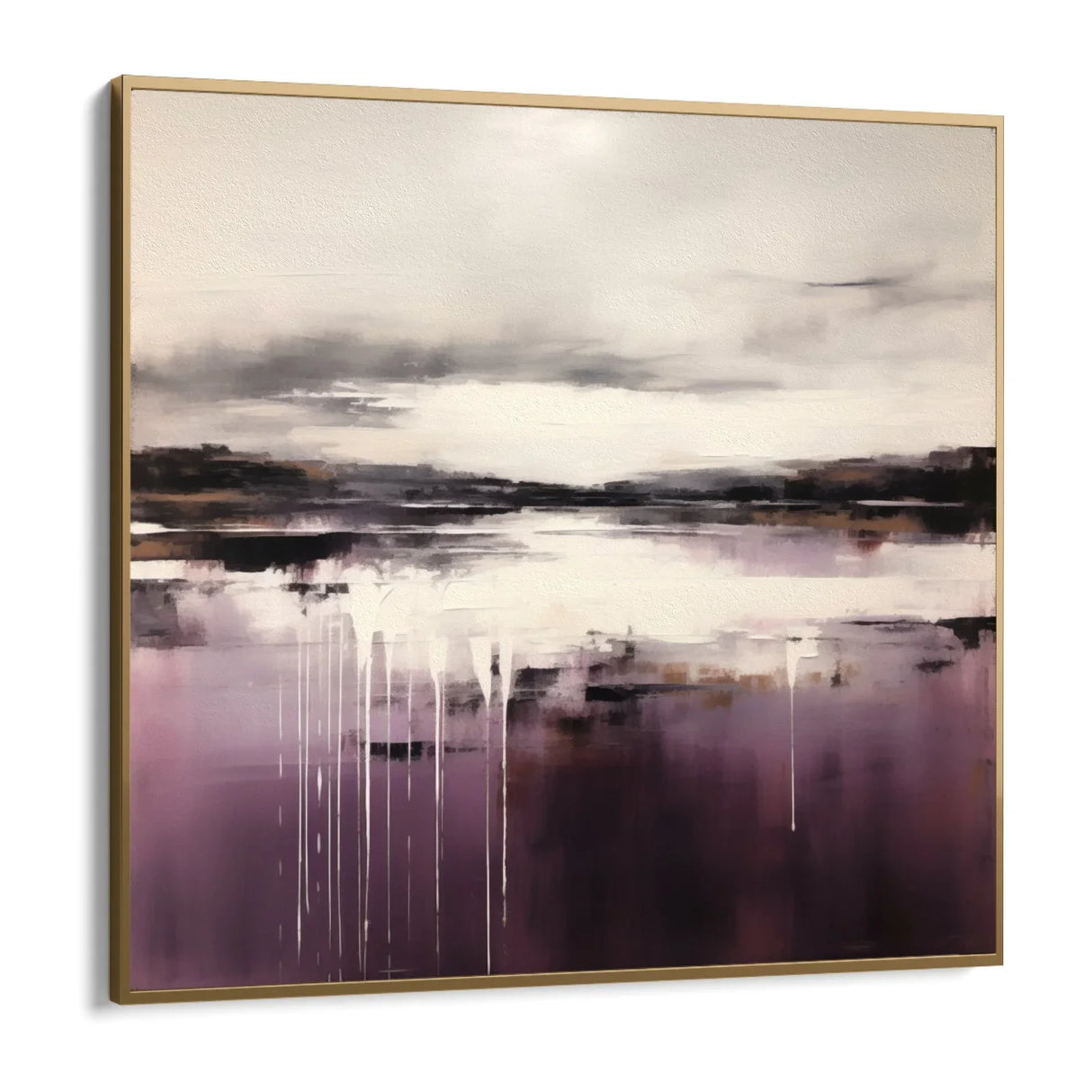 Quadro Stampa su Tela Tramonto viola - CupidoDesign
