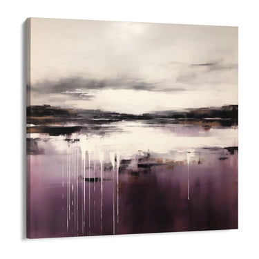 Quadro Stampa su Tela Tramonto viola - CupidoDesign