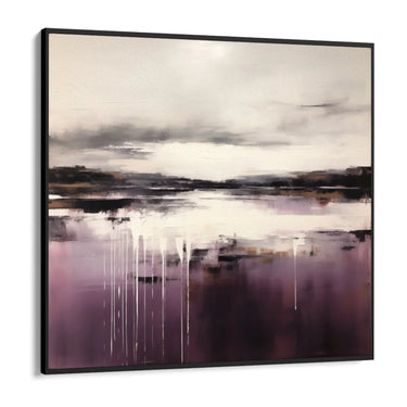 Quadro Stampa su Tela Tramonto viola - CupidoDesign