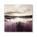 Quadro Stampa su Tela Tramonto viola - CupidoDesign