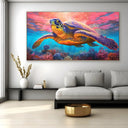Quadro Stampa su Tela Tranquillità tra i Coralli - CupidoDesign