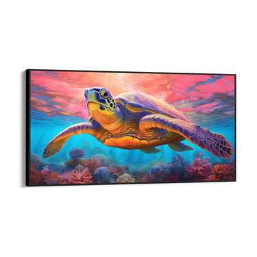 Quadro Stampa su Tela Tranquillità tra i Coralli - CupidoDesign
