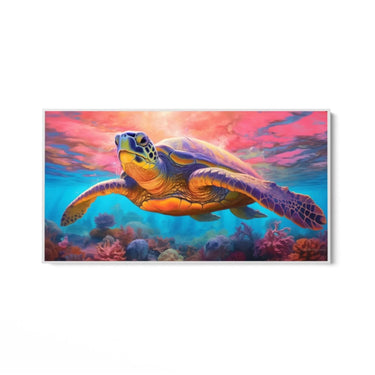 Quadro Stampa su Tela Tranquillità tra i Coralli - CupidoDesign