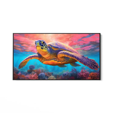 Quadro Stampa su Tela Tranquillità tra i Coralli - CupidoDesign