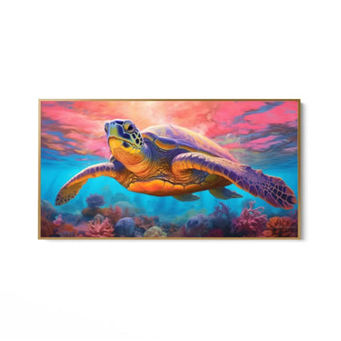 Quadro Stampa su Tela Tranquillità tra i Coralli - CupidoDesign