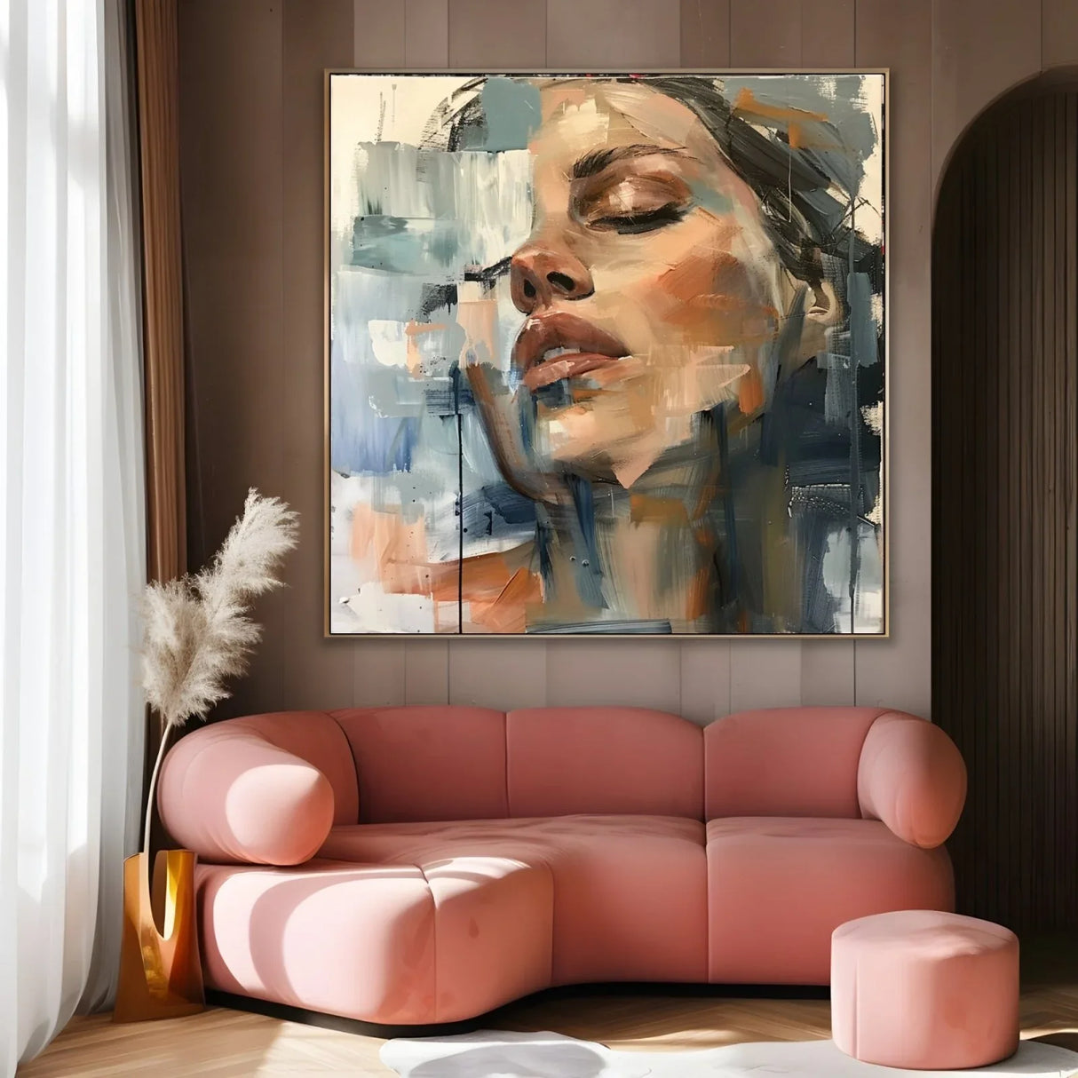 Quadro Stampa su Tela Trascendenza Sfumata - CupidoDesign