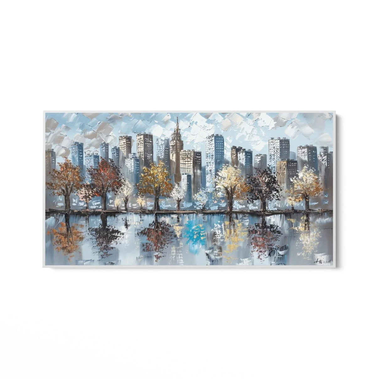 Quadro Stampa su Tela Trasformazioni Metropolitane - CupidoDesign