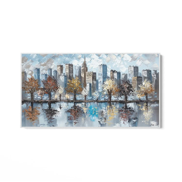 Quadro Stampa su Tela Trasformazioni Metropolitane - CupidoDesign
