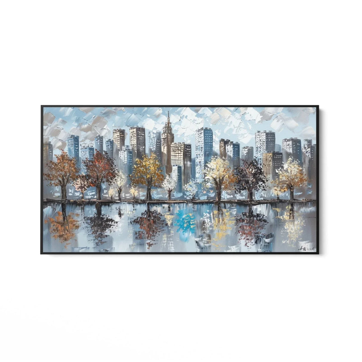 Quadro Stampa su Tela Trasformazioni Metropolitane - CupidoDesign