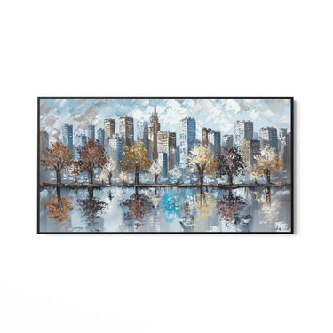 Quadro Stampa su Tela Trasformazioni Metropolitane - CupidoDesign