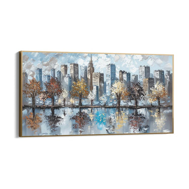 Quadro Stampa su Tela Trasformazioni Metropolitane - CupidoDesign