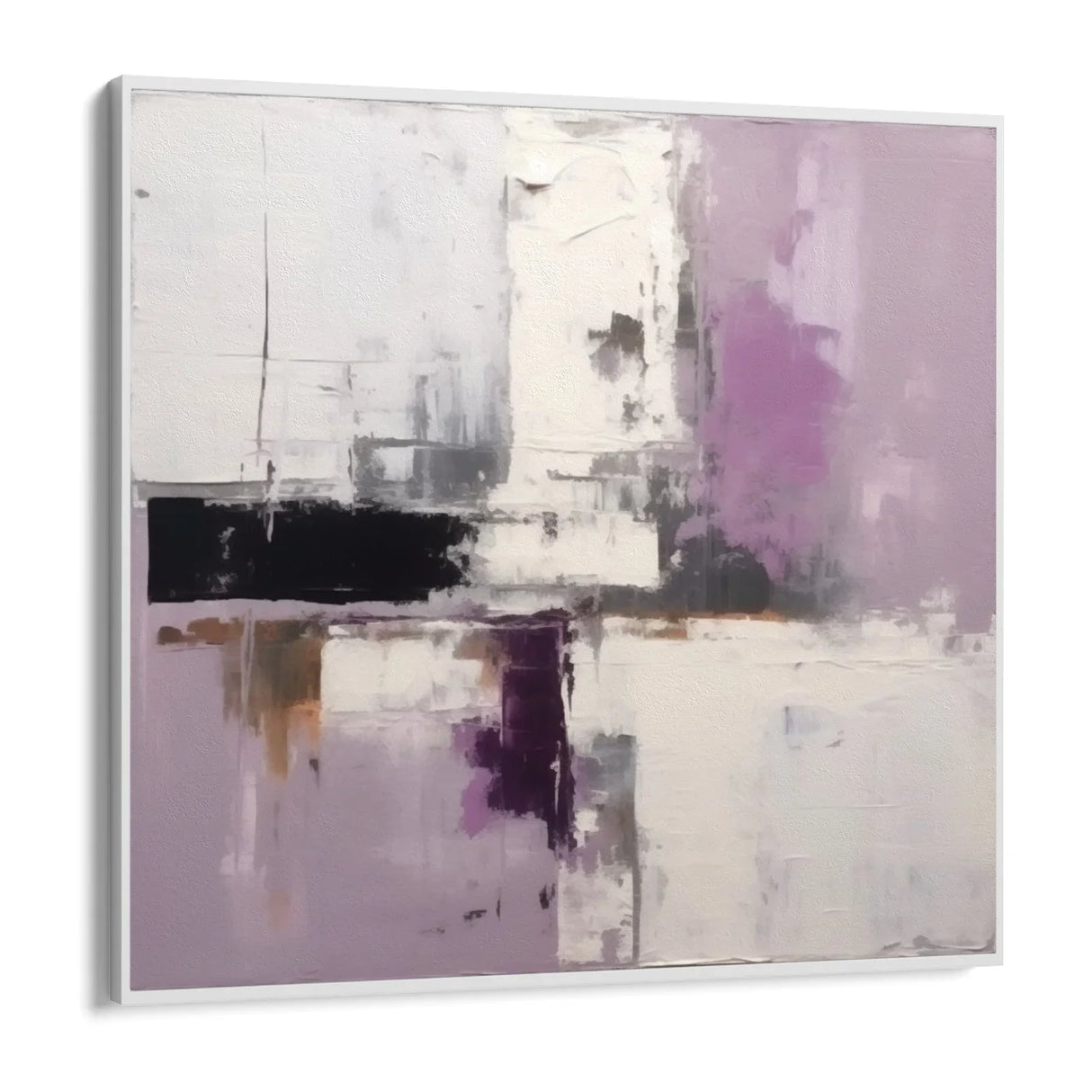 Quadro Stampa su Tela Trasparenze di Viola - CupidoDesign