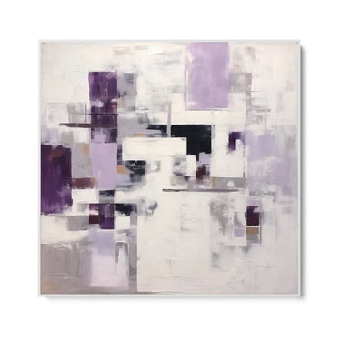 Quadro Stampa su Tela Trasparenze di Viola - CupidoDesign