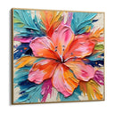Quadro Stampa su Tela Trasparenze Floreali - CupidoDesign