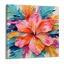 Quadro Stampa su Tela Trasparenze Floreali - CupidoDesign