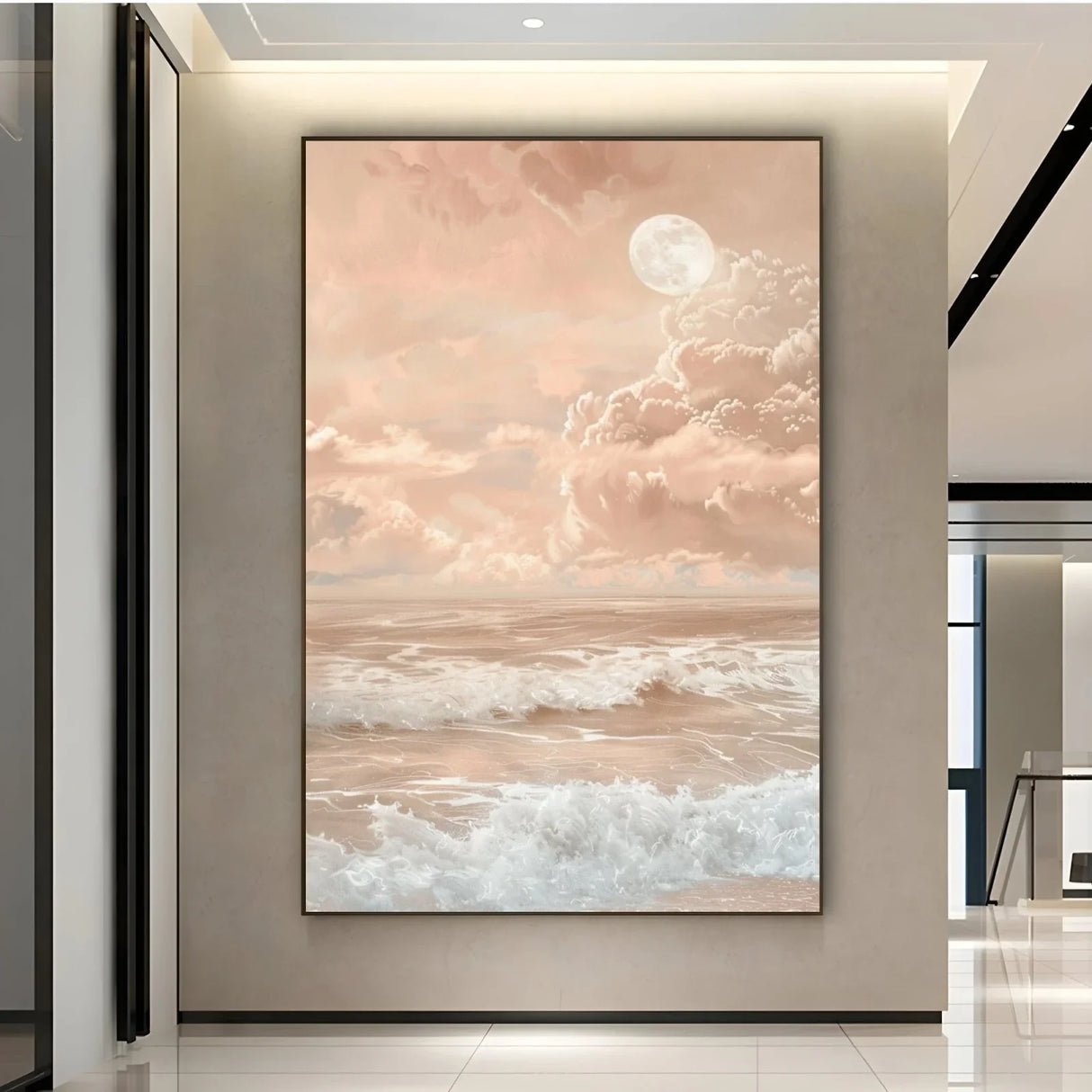 Quadro Stampa su Tela Trasparenze Marine - CupidoDesign