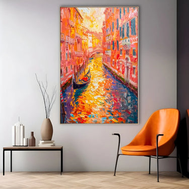 Quadro Stampa su Tela Trasparenze Veneziane - CupidoDesign