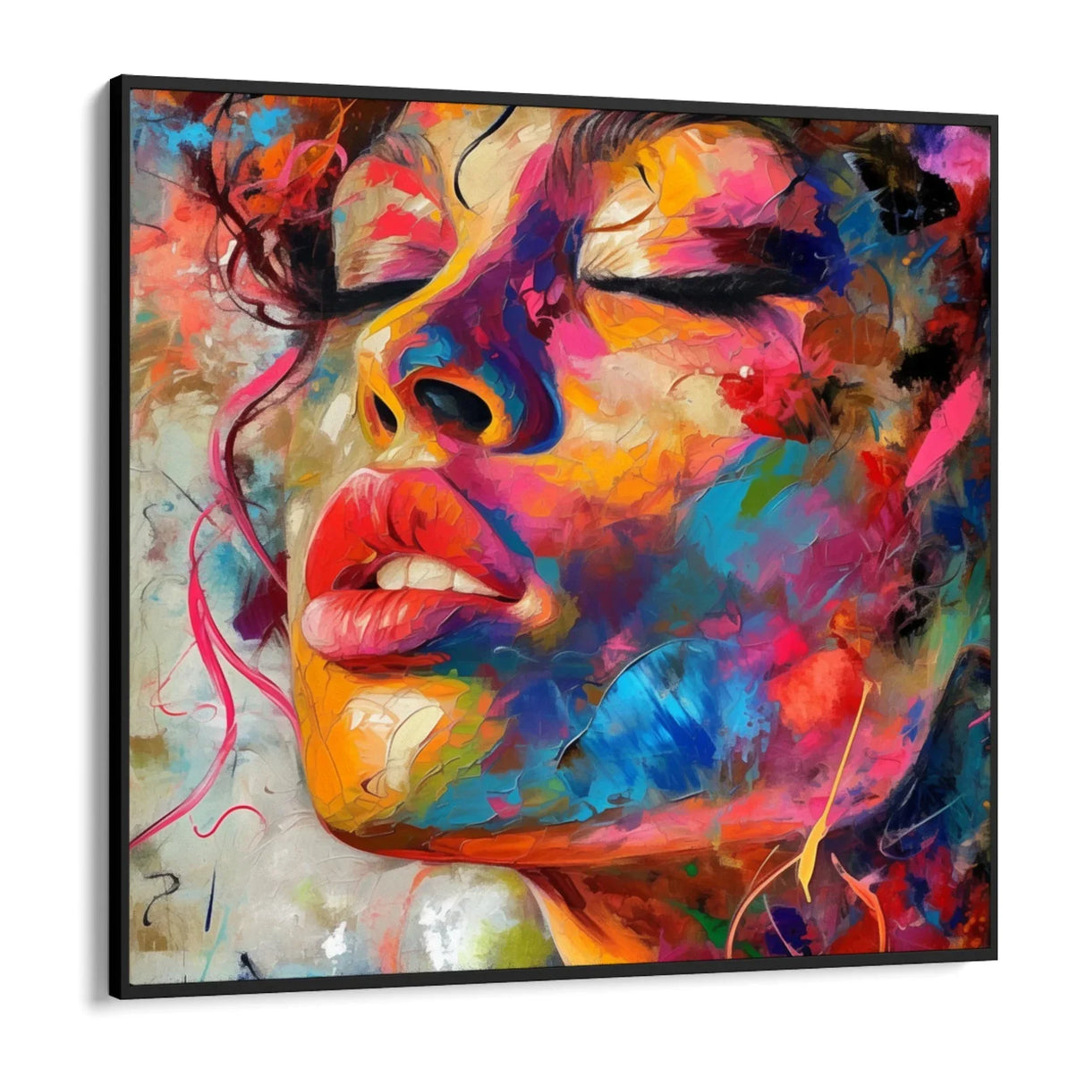 Quadro Stampa su Tela Tratti di vita - CupidoDesign