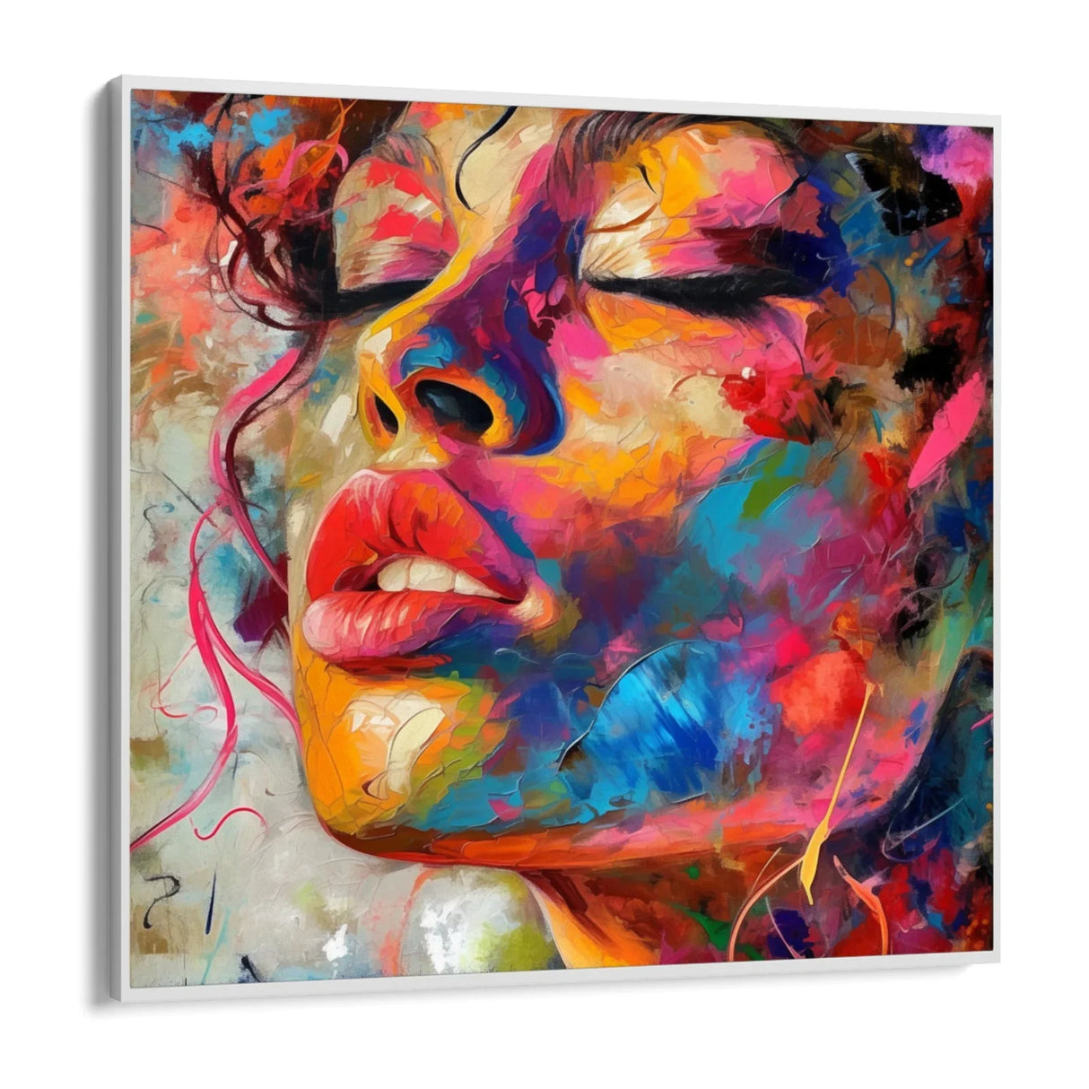 Quadro Stampa su Tela Tratti di vita - CupidoDesign