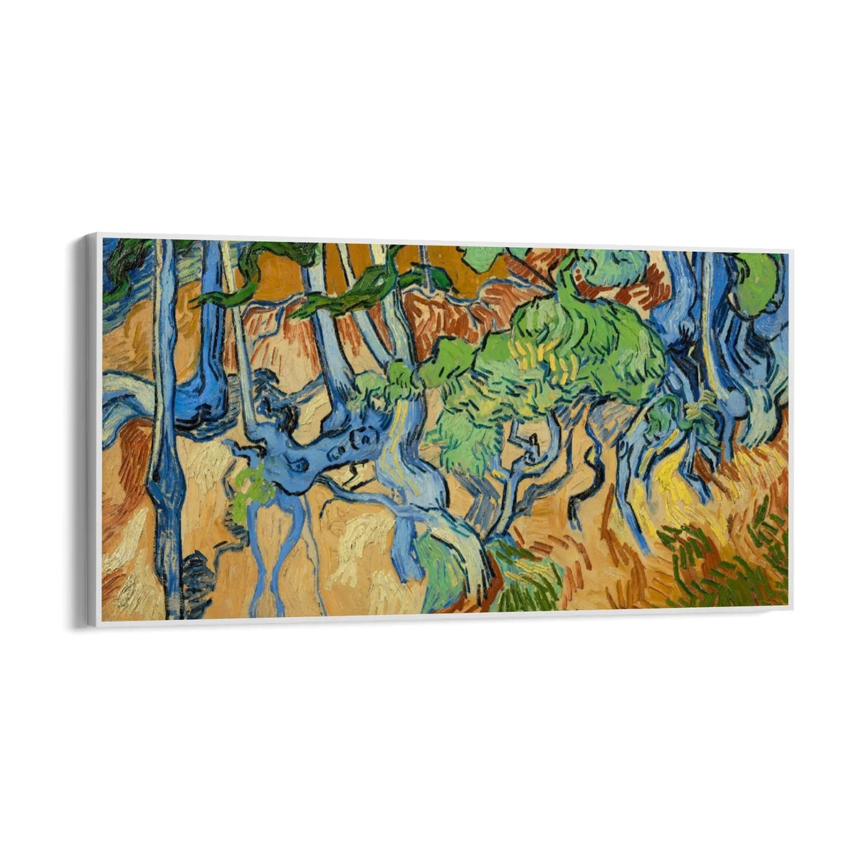 Quadro Stampa su Tela Tree Roots, Vincent Van Gogh - CupidoDesign