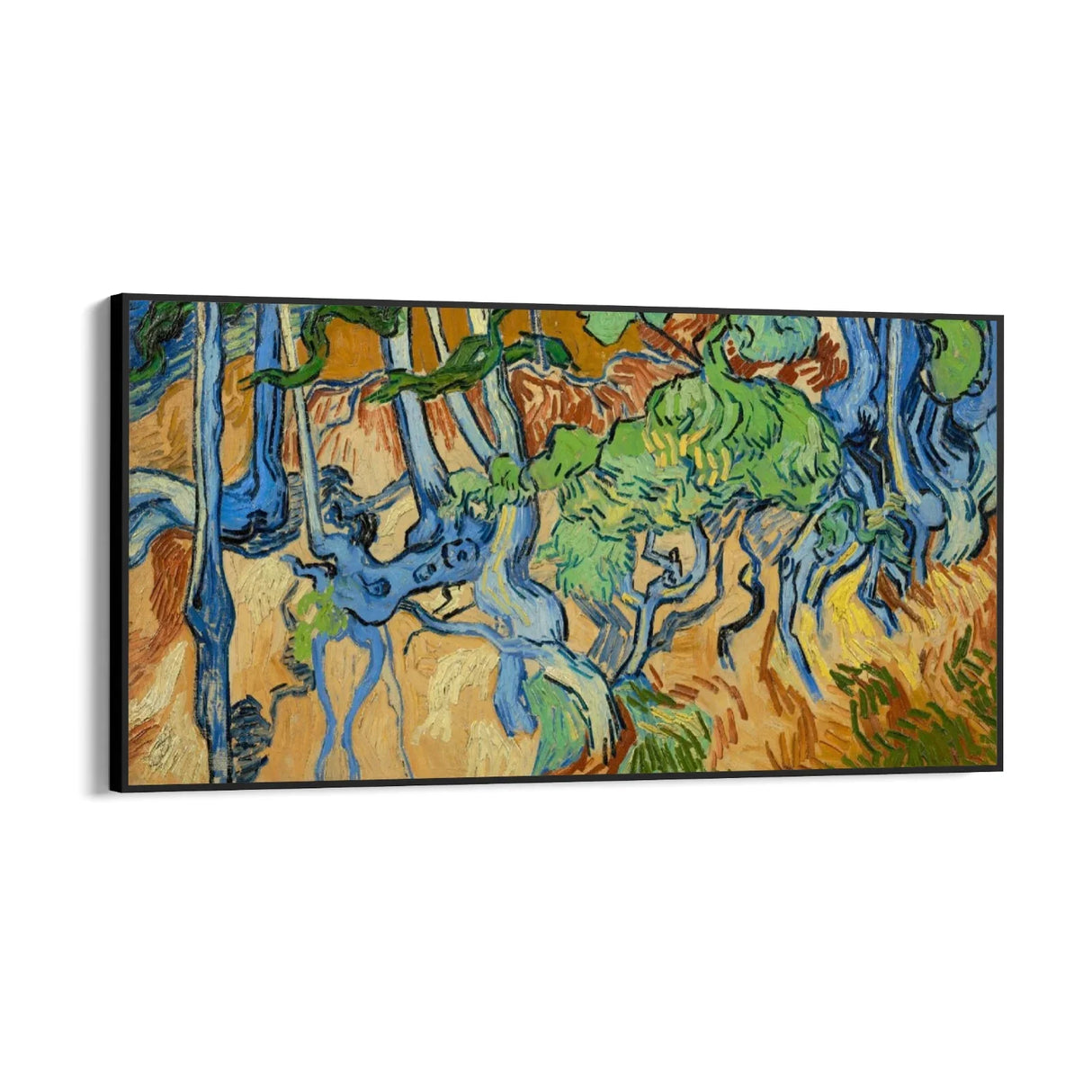 Quadro Stampa su Tela Tree Roots, Vincent Van Gogh - CupidoDesign
