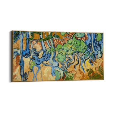 Quadro Stampa su Tela Tree Roots, Vincent Van Gogh - CupidoDesign