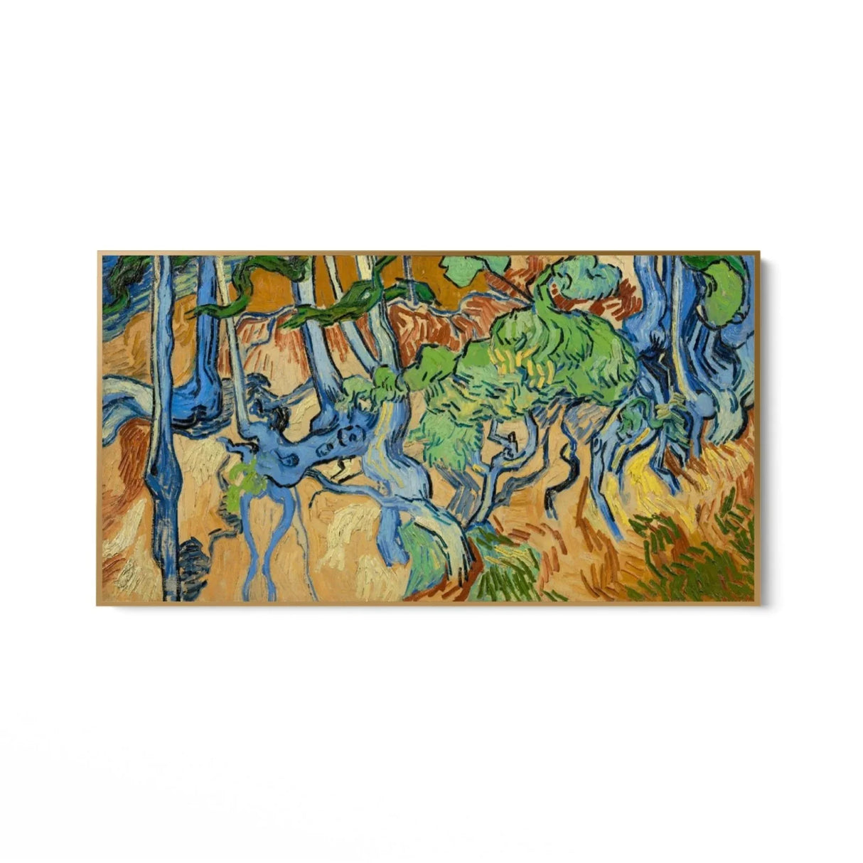 Quadro Stampa su Tela Tree Roots, Vincent Van Gogh - CupidoDesign