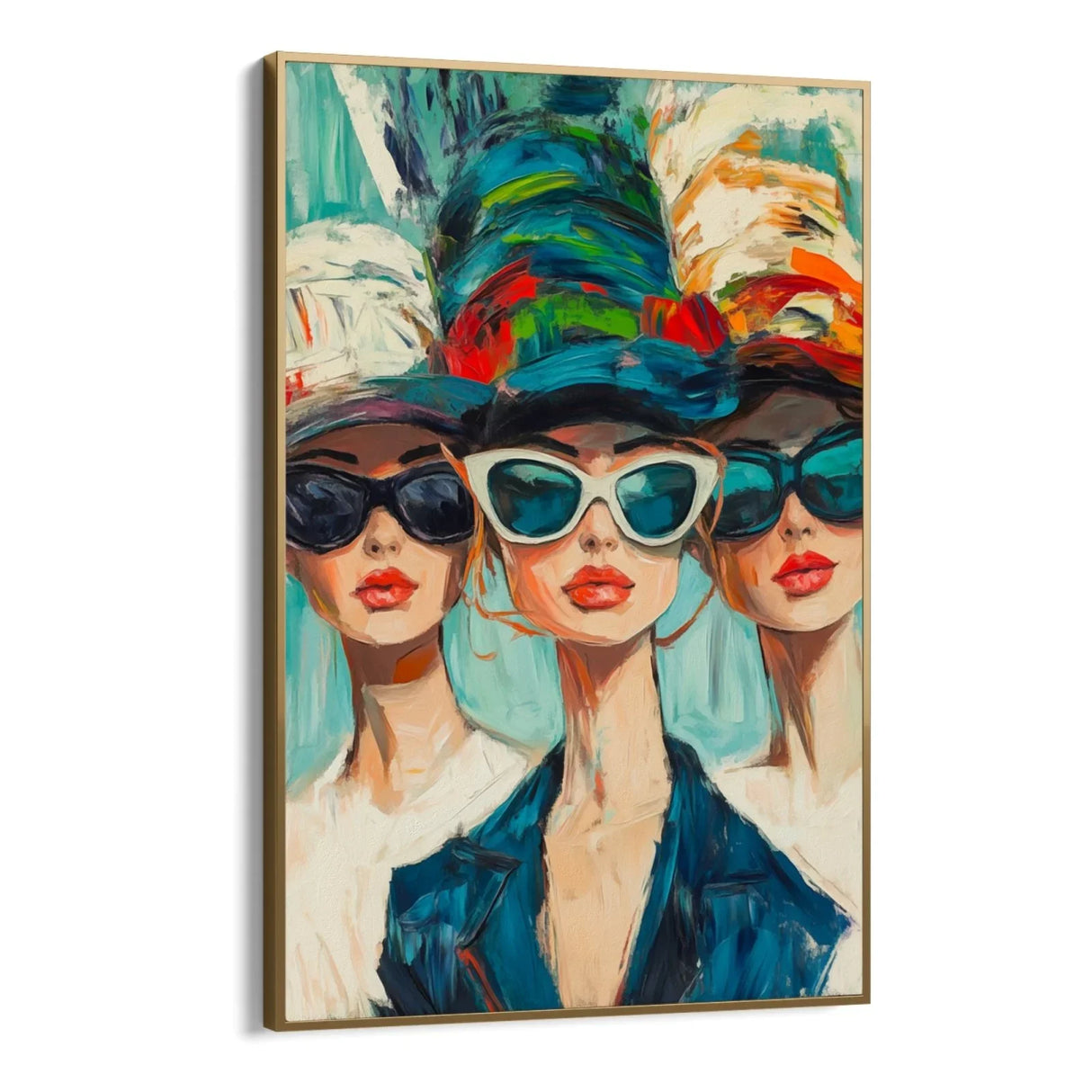 Quadro Stampa su Tela Tripla Essenza - CupidoDesign