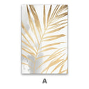 Quadro Stampa su Tela Tropical Gold - CupidoDesign