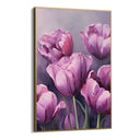 Quadro Stampa su Tela Tulipani viola - CupidoDesign