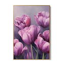Quadro Stampa su Tela Tulipani viola - CupidoDesign